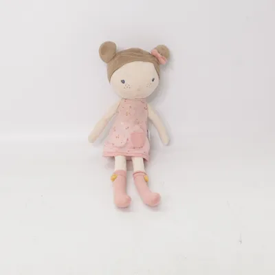 Poupée (Rose, Beige) de Little Dutch Coton, Polyester