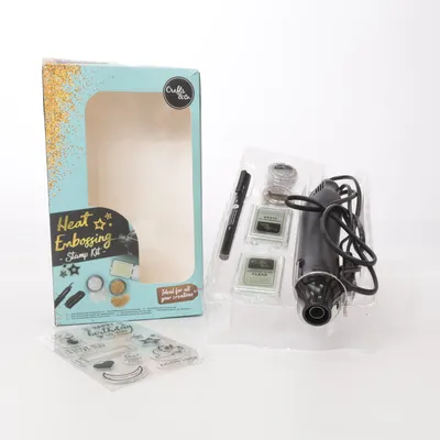Embossing dryer (Heat Embossing Stamp Kit) from Crafts & Co