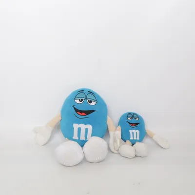 Zacht speeltje (Blauw) van M&M's