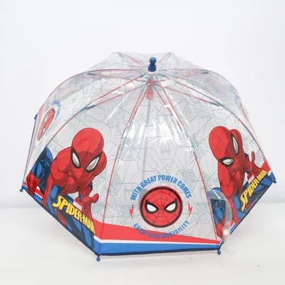 Paraply (Blå, Röd, Flerfärgad) från Marvel Spiderman