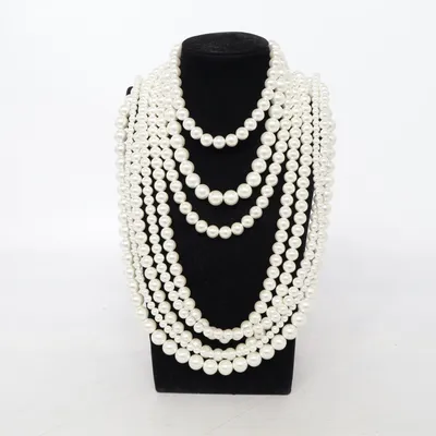 Ketting (Wit) van ASOS Design Onbekend materiaal