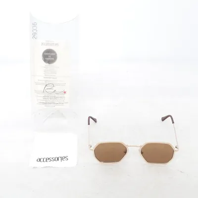 Lunettes de soleil (Marron, Or) de Accessories