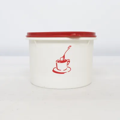 Ensemble de vaisselle (Blanc, Rouge) de Tupperware