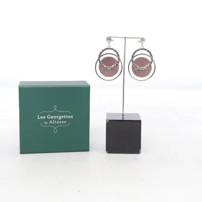 Örhängen (Rosa, Silverfärgad) från Les Georgettes Okänd metall