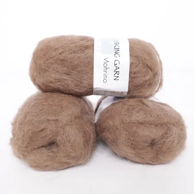 Garn (Mohrino) von Viking Garn Merinowolle, Mohair, Polyamid