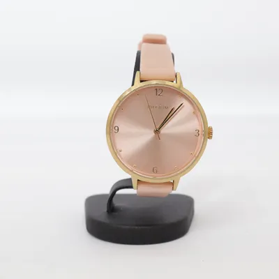 Armbåndsur (Pink, Guld) fra Pilgrim
