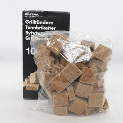 Tändbriketter (Svart, Flerfärgad) från Biltema