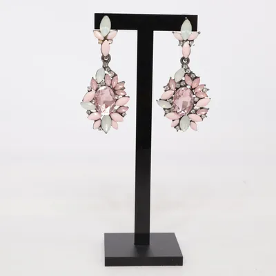 Örhängen (Rosa, Grå, Flerfärgad) Okänd metall