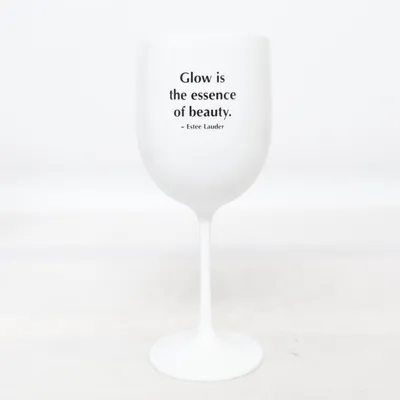 Wine glass (White) from Estée Lauder