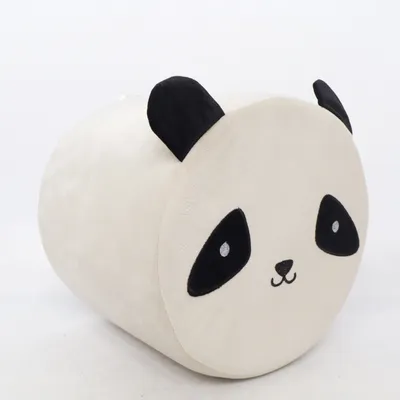 Sittpuff (Vit, Svart)