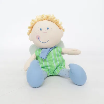 Zacht speeltje (Groen, Blauw) van Haba Katoen, Polyester