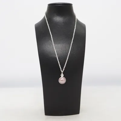 Halsband (Silverfärgad, Lila) från Snö of Sweden Okänd metall