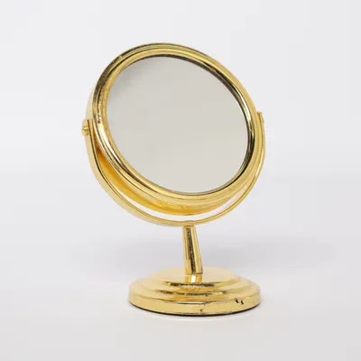 Cosmetica spiegel (Goud)