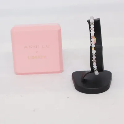 Armbånd (Pink, Transparent) fra Anni Lu Ukendt metal