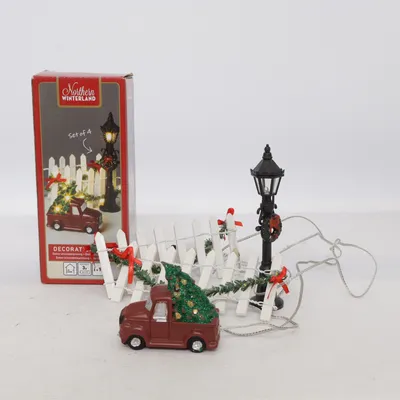 Juledekoration (Rød, Flerfarvet) fra Rusta