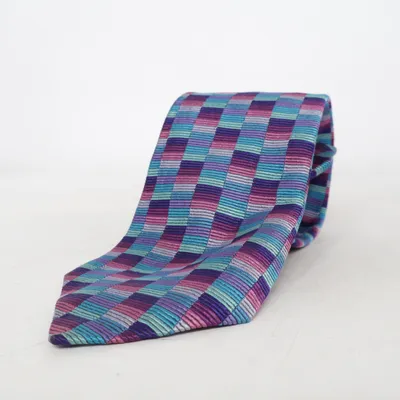 Tie (Blue, Purple, Multicolored) from Duchamp