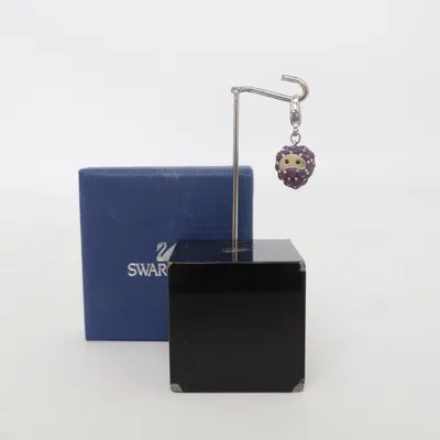 Charm (Lilla, Sølv) fra Swarovski Ukendt metal
