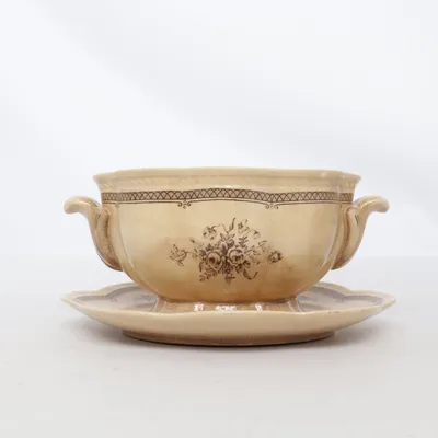 Serveringsskål (Beige) från Upsala-Ekeby Gefle