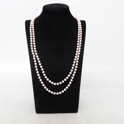 Halsband (Rosa) Okänd metall, Plast