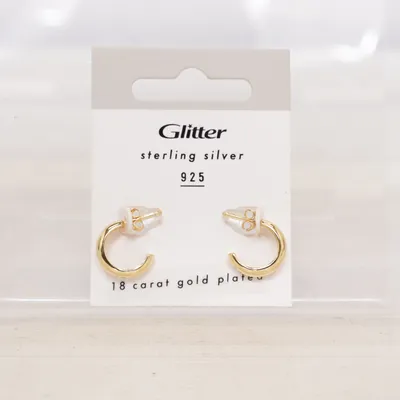 Earrings (Gold) from Glitter Silver