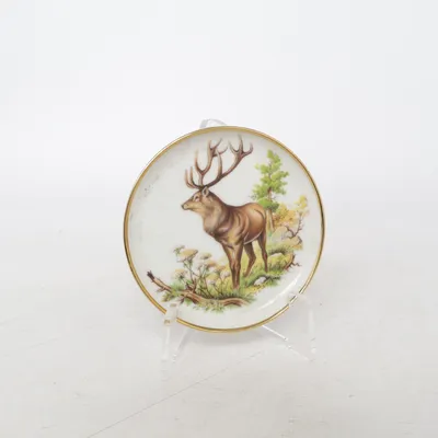 Small plate (White, Multicolored) from Kaiser
