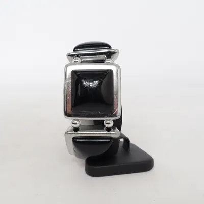 Bracelet (Noir, Argent) Métal inconnu