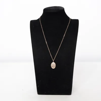 Halsband (Medallion - Locker for photographs) Mässing