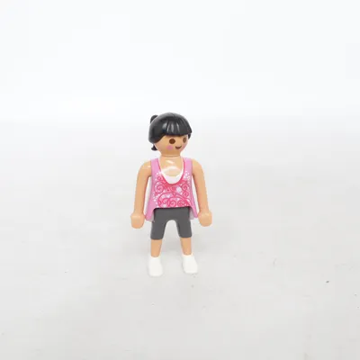 Speelgoedfiguur (Roze, Zwart, Bruin) van Geobra