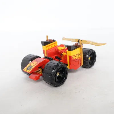 Leksaksbil (Röd, Svart, Guldfärgad) från LEGO