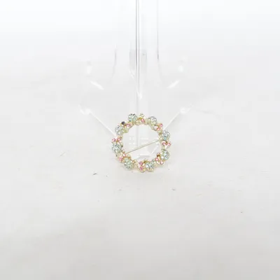 Broche (Flerfarvet) Ukendt metal