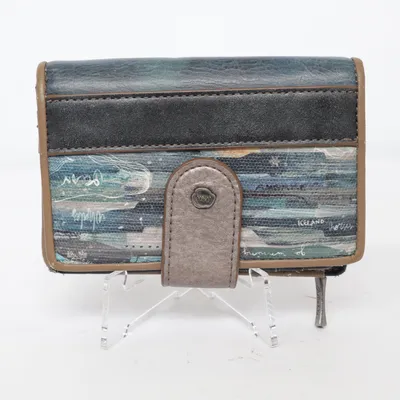 Plånbok (Blå, Flerfärgad) från Anekke