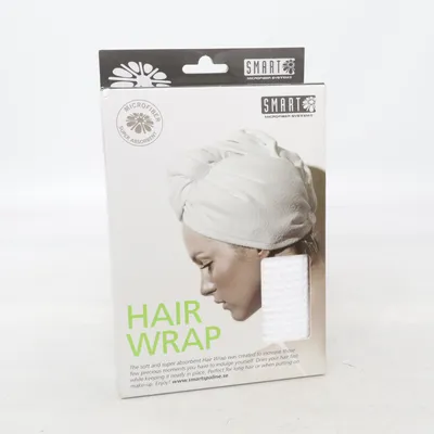 Hårhandduk (Vit) från Smart Microfiber System