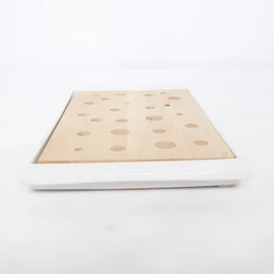 Käsetablett (Weiß, Braun) von Asa Selection