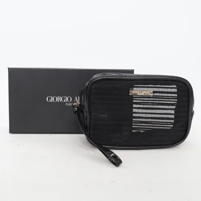 Toilet bag (Black) from Giorgio Armani Parfums Polyester, Polyurethane