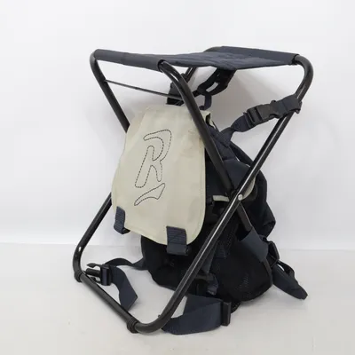 Camping chair (Black, Beige)