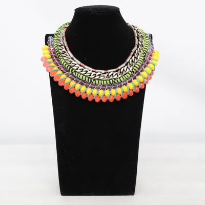 Ketting (Zilver, Meerkleurig) van Zara Onbekend materiaal