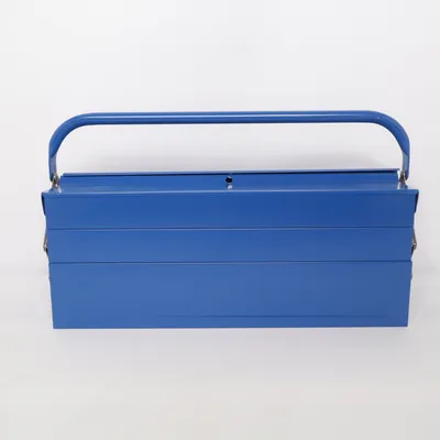 Werkzeugkasten (Blaue Metall Toolbox) von Lux