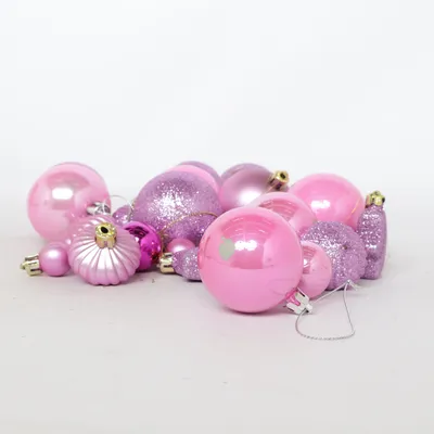 Juletræspynt (Pink, Lilla)