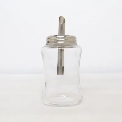 Sockerströare (Transparent, Silverfärgad)