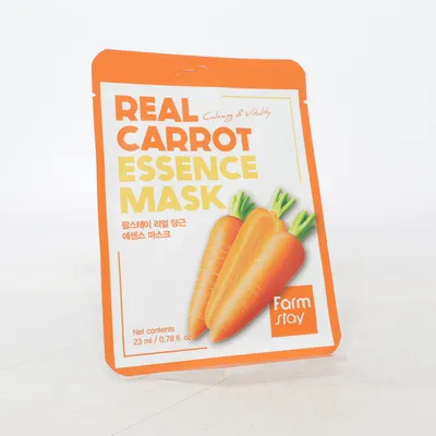Masque visage (Real Carrot Essence Mask) de Farm Stay