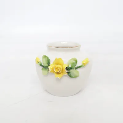 Vase (Blanc, Jaune, Vert)