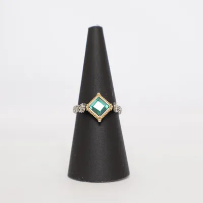 Ring (Silver, Gold, Multicolored) Silver