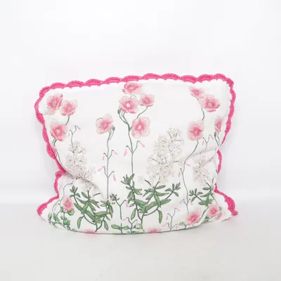 Sierkussen (Wit, Roze, Groen)