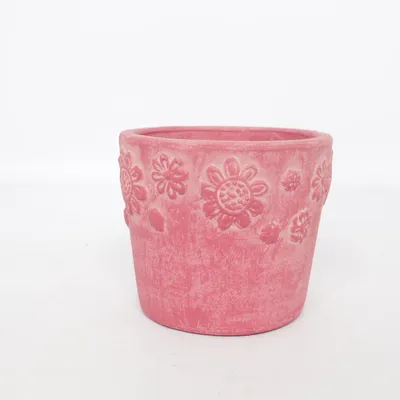 Blomsterkrukke (Pink)