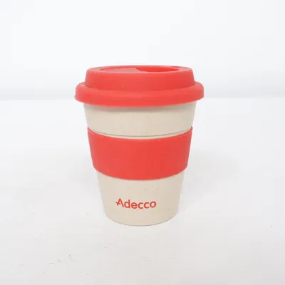 Koffiebeker (Beige, Rood) van Adecco
