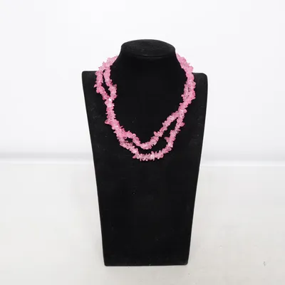 Halsband (Rosa) från Montini Okänd metall