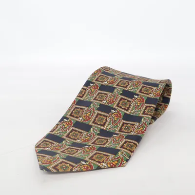 Stropdas (Blauw, Bruin, Meerkleurig) Zijde