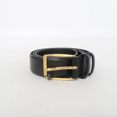 Riem (Zwart) van COS Leer