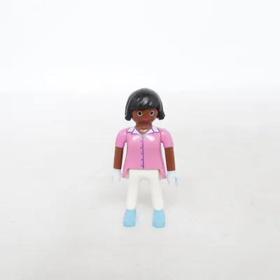 Speelgoedfiguur (Roze, Wit, Blauw) van Geobra