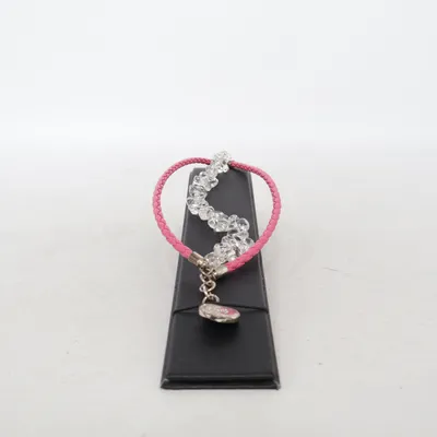 Bracelet (Pink, Transparent) from SNC Unknown metal